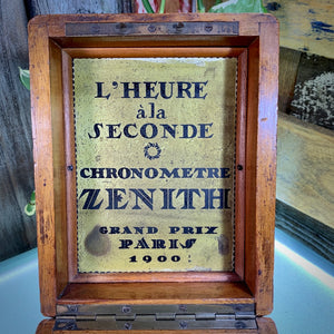 Chronomètre montre ZENITH, grand prix Paris 1900.